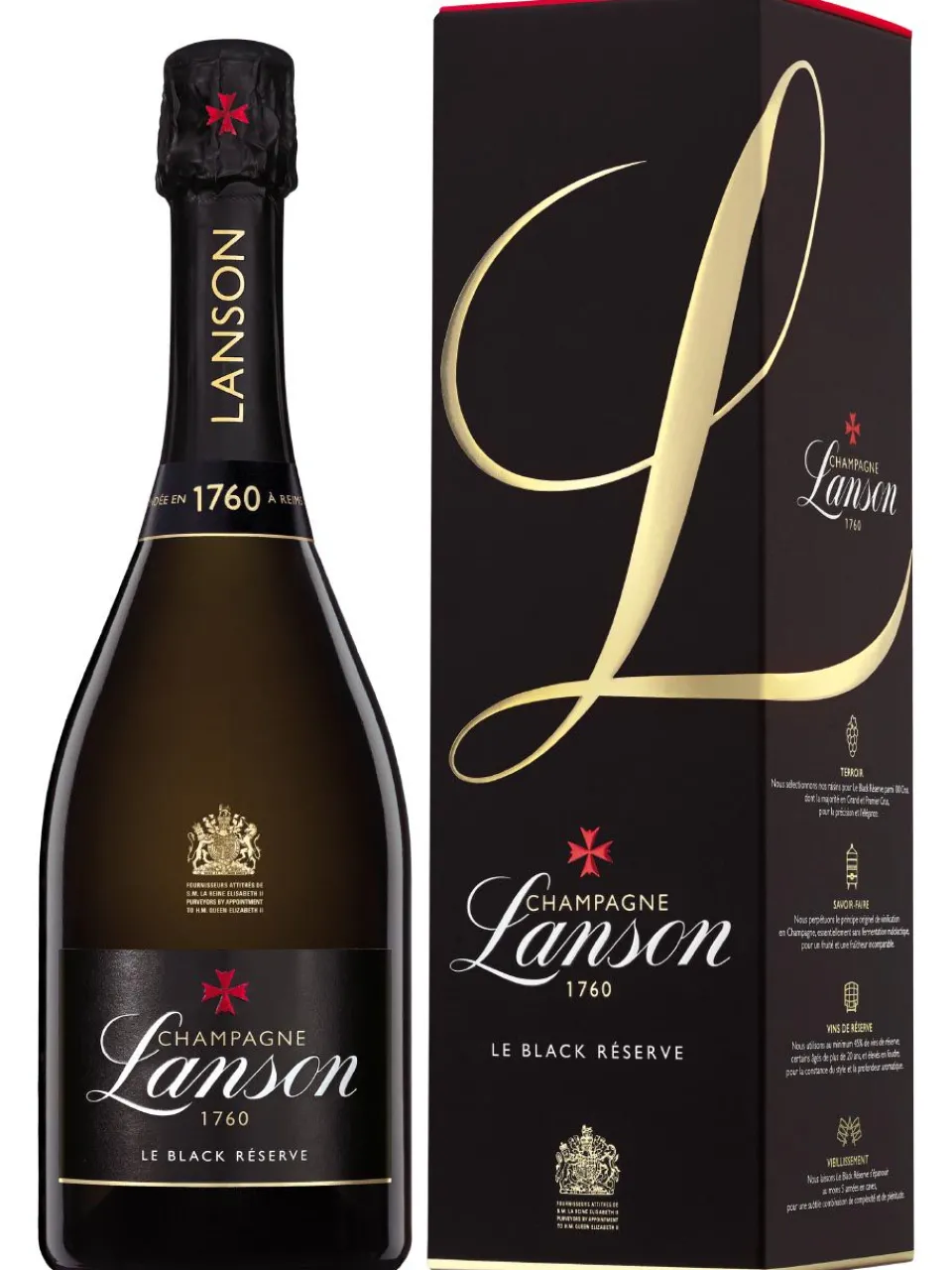 Best lanson-champagner Lanson Le Black Réserve, Champagne, AOC, brut, white (gift box) 0.75L