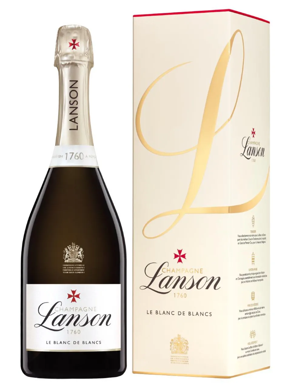 Discount lanson-champagner Lanson, Le Blanc de Blancs, Champagne, AOC, brut, white (gift box) 0.75L