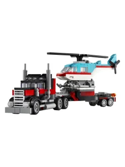 Fashion lego , Creator, flatbed truck heli