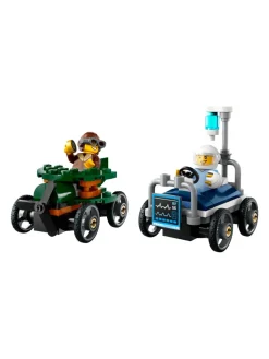 New lego System A/S, City Great Vehicles, airplane vs. hospital bed race car pack