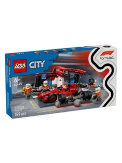 New lego System A/S, City Project Alicia 2025, F1® Pit Stop & Pit Crew with Ferrari Car