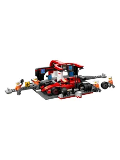 New lego System A/S, City Project Alicia 2025, F1® Pit Stop & Pit Crew with Ferrari Car