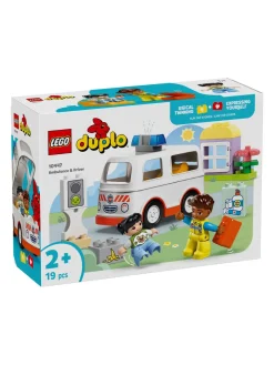 Fashion lego System A/S, Duplo Town, ambulance & driver