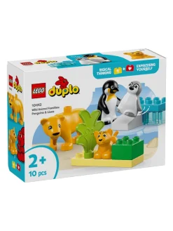 Best lego System A/S, Duplo Town, wild animal families: penguins & lions