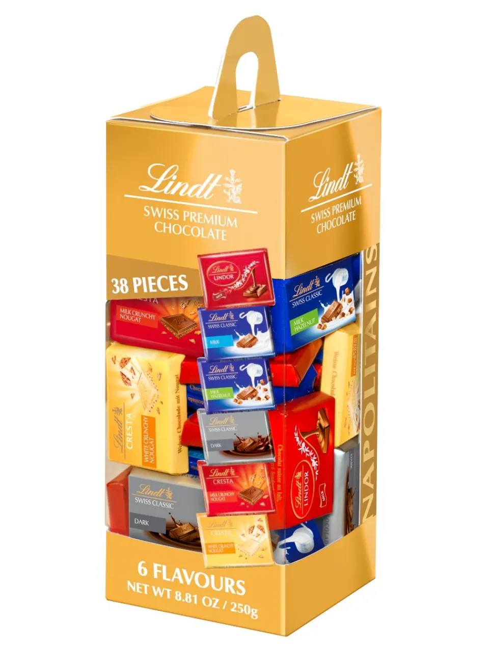 Outlet lindt Assorted Napolitains Carrier Box 250g