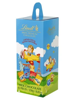 Sale lindt Captain Cocoa easy-to-carry gift box filled with Napolitains 250g