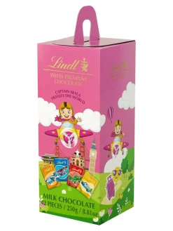 Discount lindt Captain Skyla easy-to-carry gift box filled with Napolitains 250g
