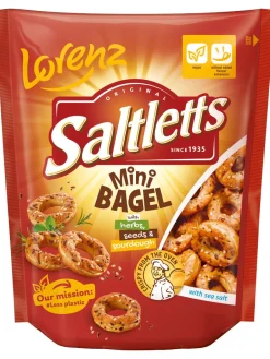 Discount saltletts Lorenz Mini Bagel with provencal herbs  100g