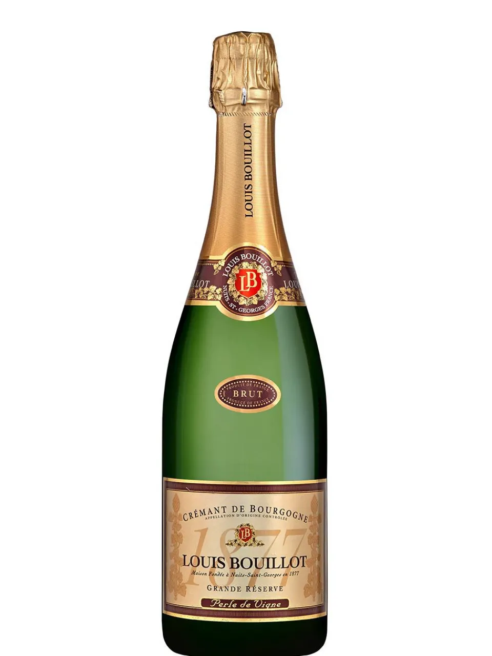 Discount louis-bouillot Louis Bouillot, Perle de Vigne, Crémant de Bourgogne, AOC, brut, white 0.75L