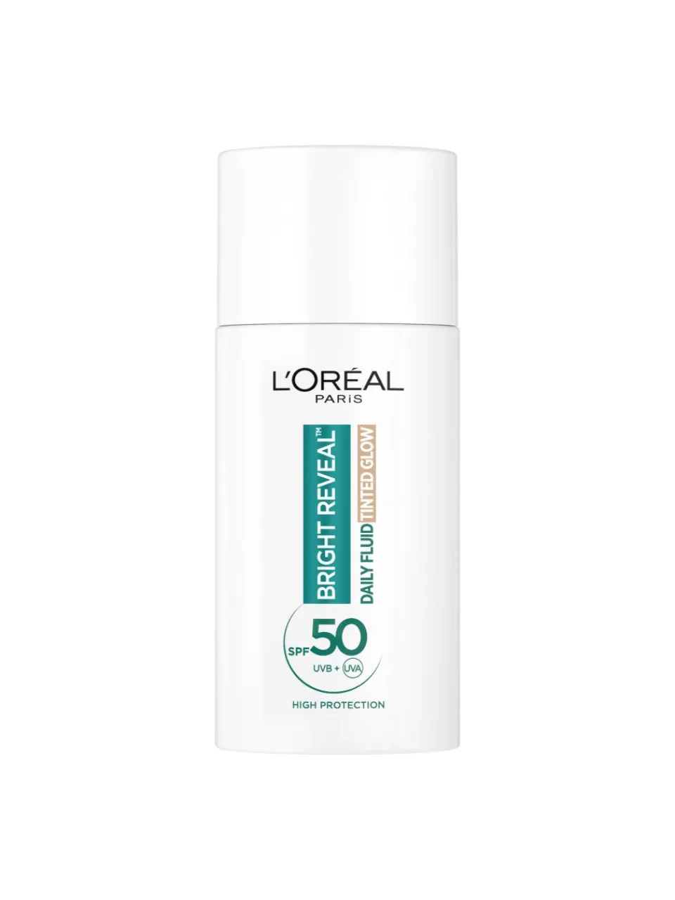 Sale loral-paris L'Oréal Paris Bright Reveal Daily UV Fluid Tinted Light SPF 50+ 50 ml