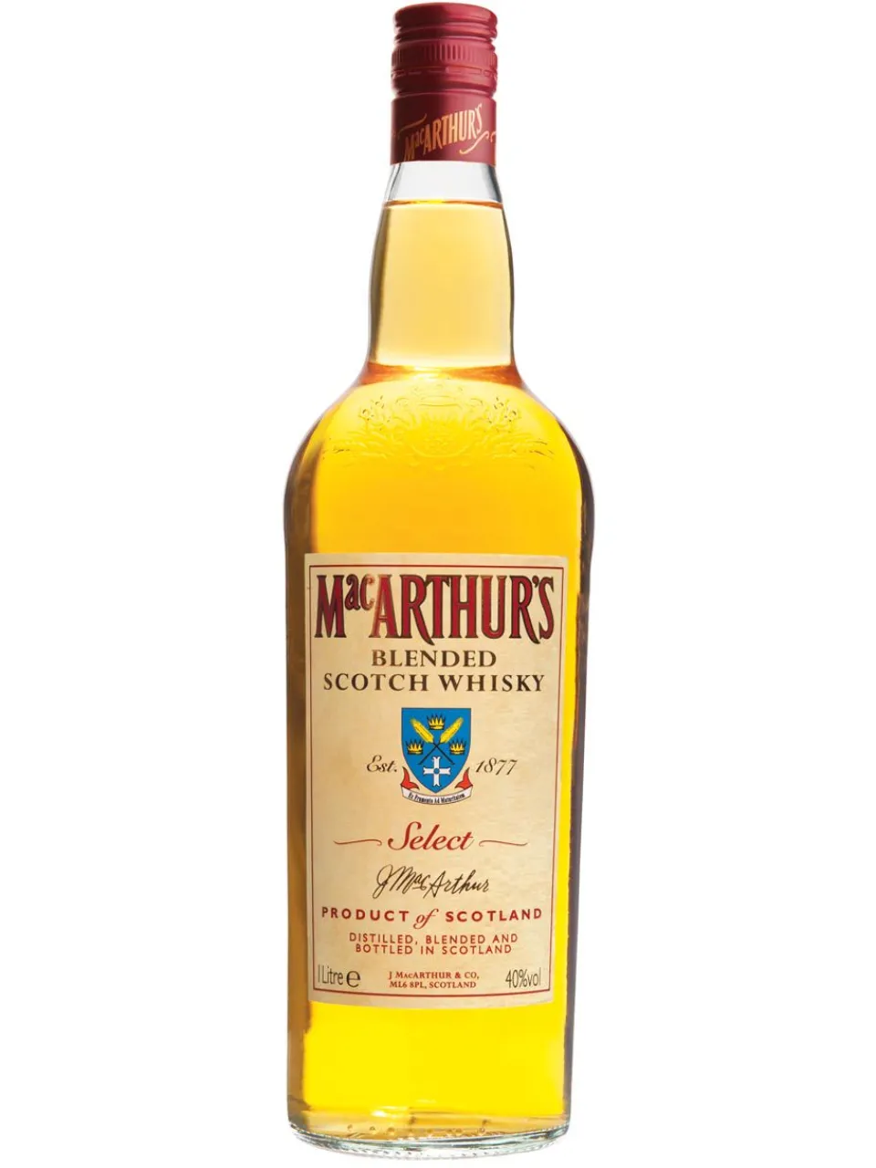 Discount mac-arthurs Mac Arthur's Select Blended Scotch Whisky 40% 1L
