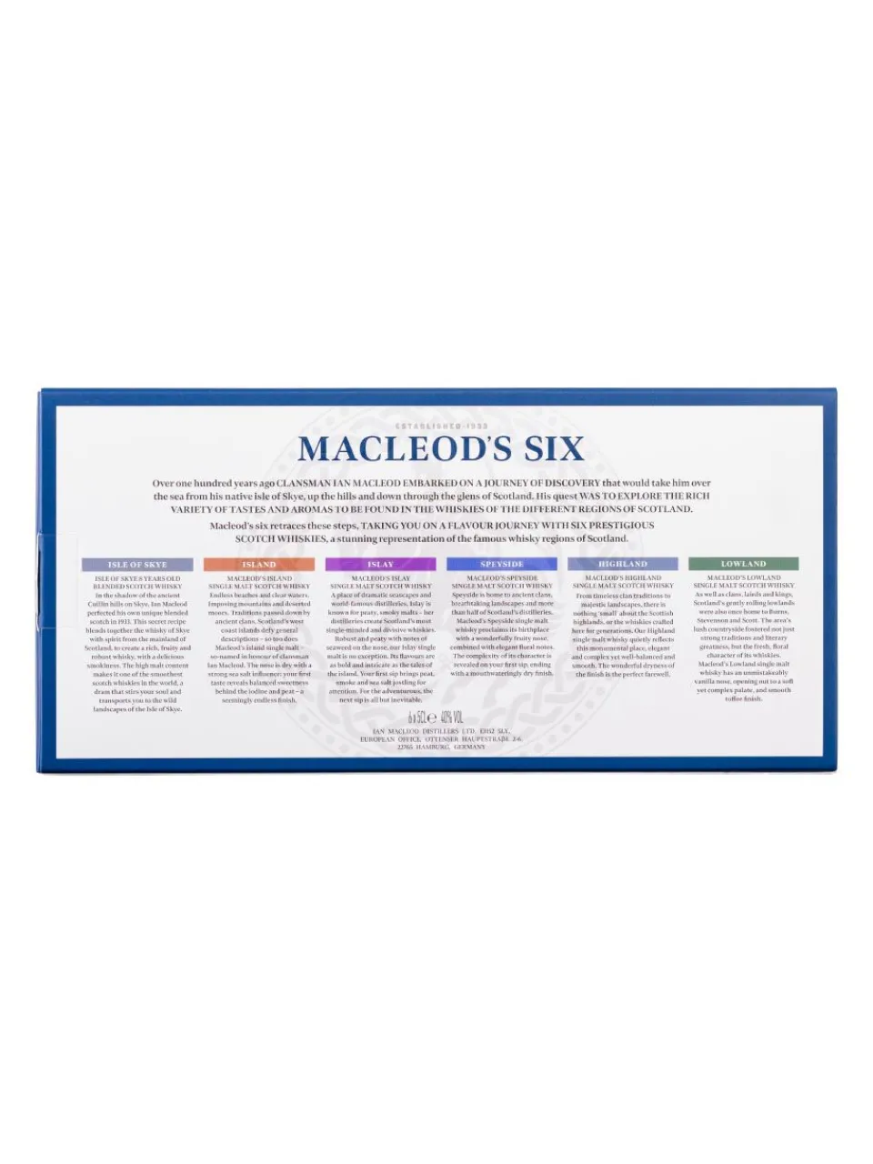 Fashion macleods Macleod's Six 40% 6x0.05L giftpack