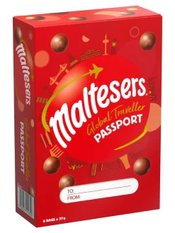 Hot maltesers milk chocolate with a honeycombed centre in a gift box 222g