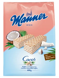Hot manner coconut cream wafers 400g
