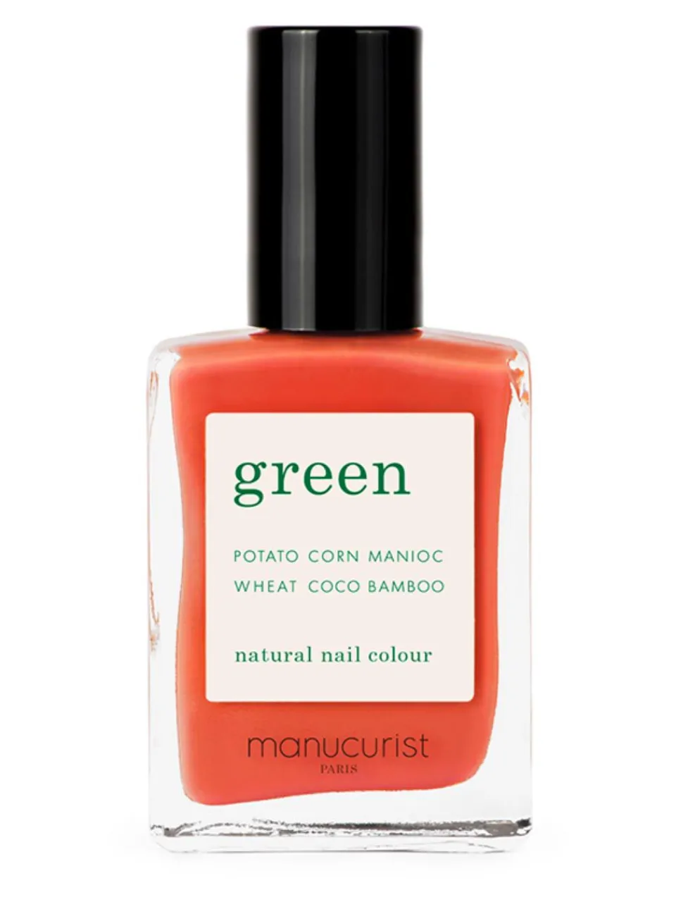 Outlet manucurist Green Natural Nail Polish Coral Reef 15 ml