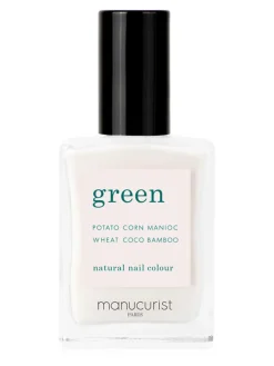 Best manucurist Green Natural Nail Polish Milky White 15 ml
