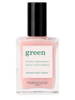 Clearance manucurist Green Natural Nail Polish Hortencia 15 ml