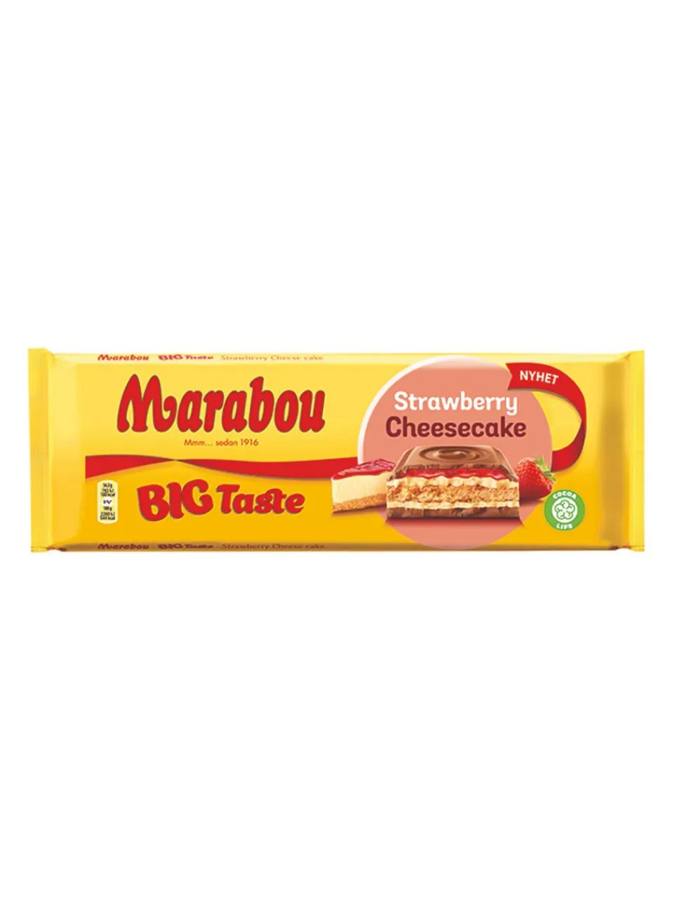 Fashion marabou Big taste Straberry Cheesecake 300g