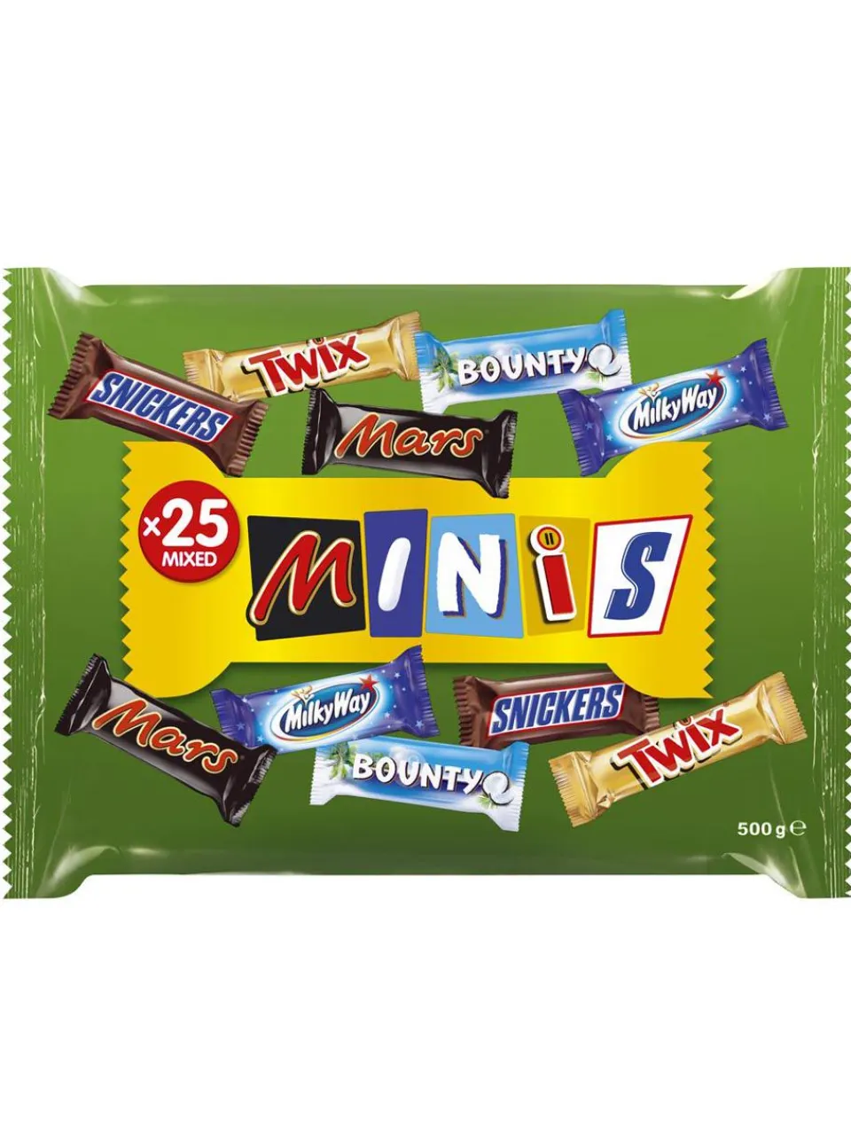 Clearance mars Mixed Minis Funsize Bag 500g
