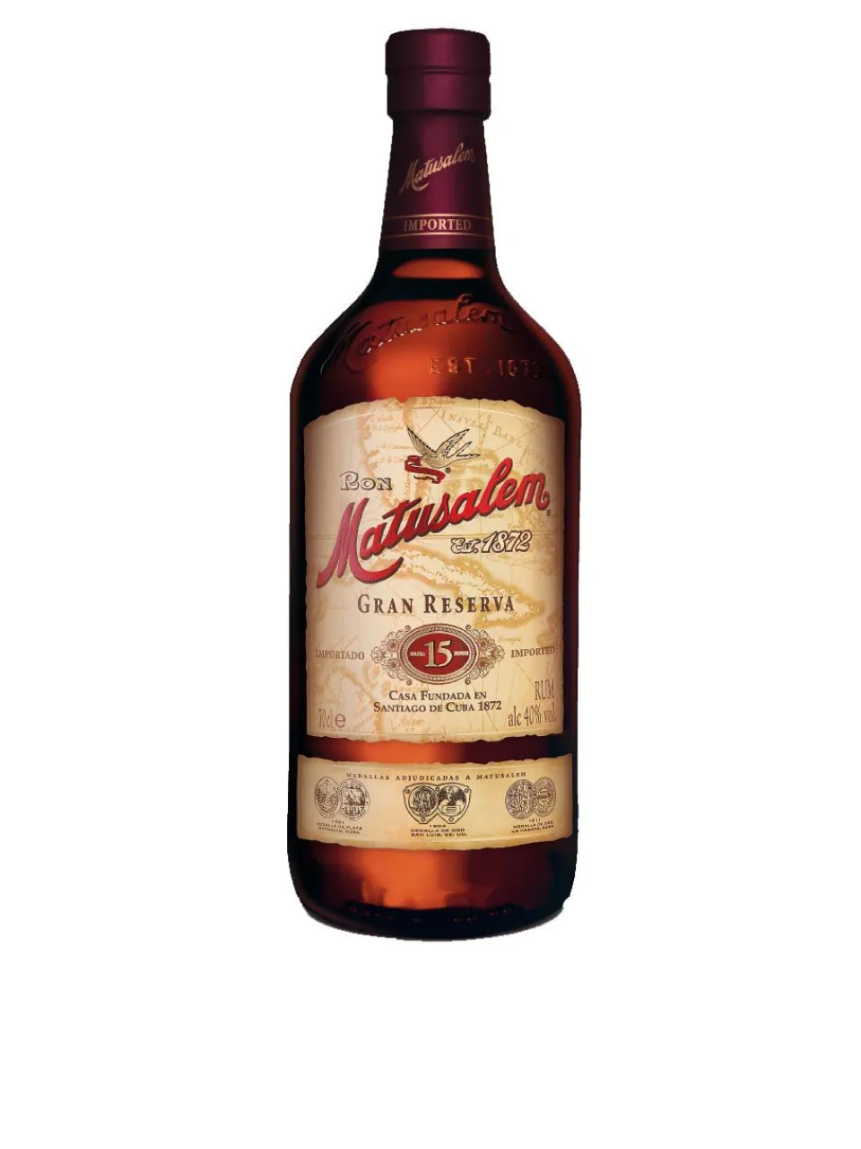 Hot matusalem 15y Rum Gran Reserva 40% 0.7L