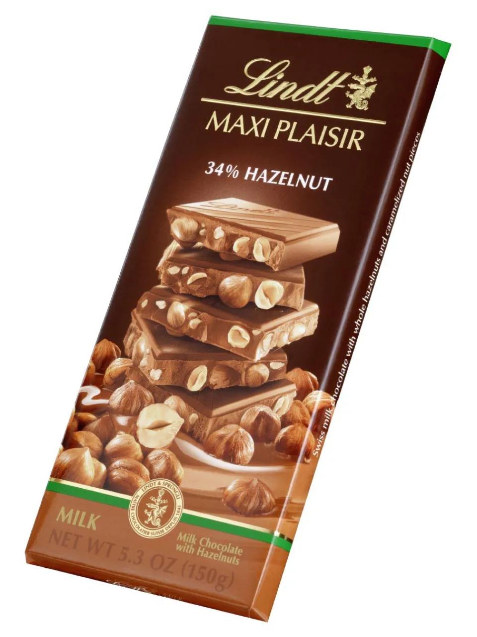 Best lindt Maxi Plaisir Milk Hazelnut 150g
