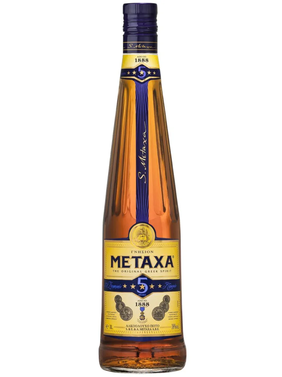 Discount metaxa Classic 5* Brandy 38% 1L