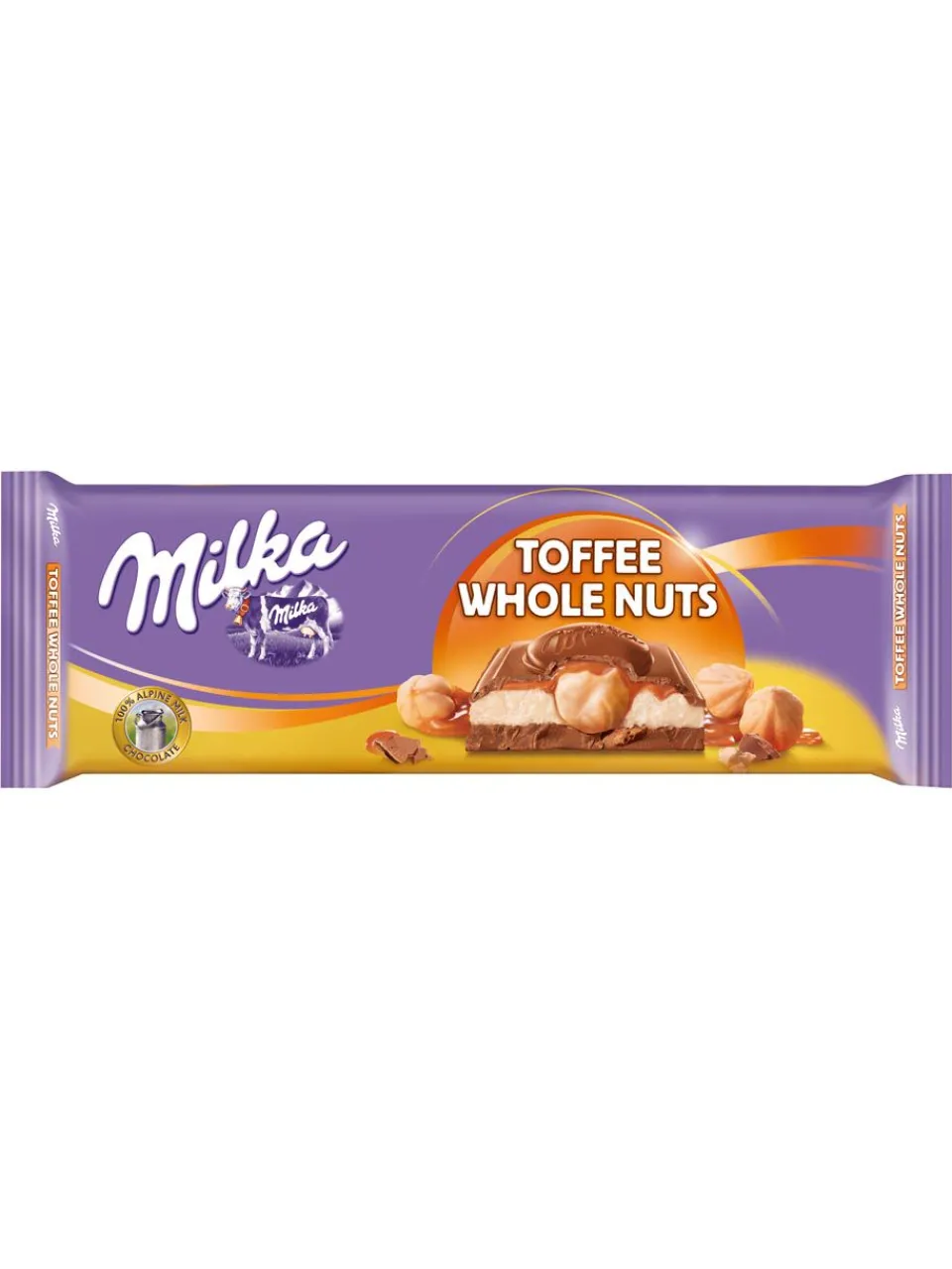 New milka Toffee Whole Nut 300g