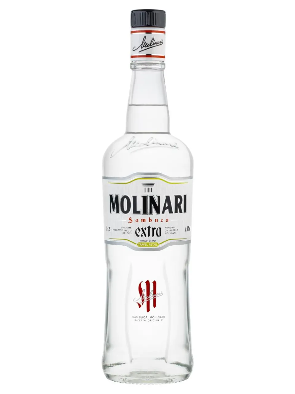 Outlet molinari Sambuca Extra Liqueur 40% 1L