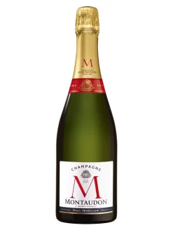 New montaudon , Brut Tradition, Champagne, AOC, brut, white 0.75L