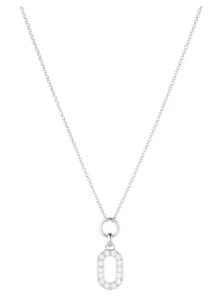 Clearance sif-jakobs-1 Necklace Capizzi Piccolo - with white zirconia
