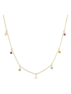 Hot sif-jakobs-1 Necklace Ellera Piccolo with multicoloured zirconia