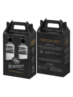 Best nemiroff De Luxe Vodka Twinpack 40% 2x1L*