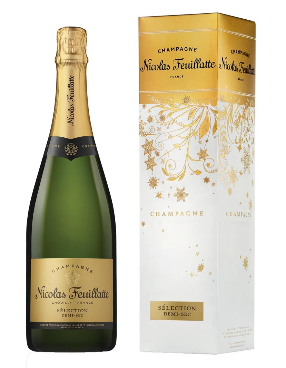 Best nicolas-feuillatte Nicolas Feuillatte, Demi-Sec, Champagne, AOC, semi-dry, white (gift box) 0.75L