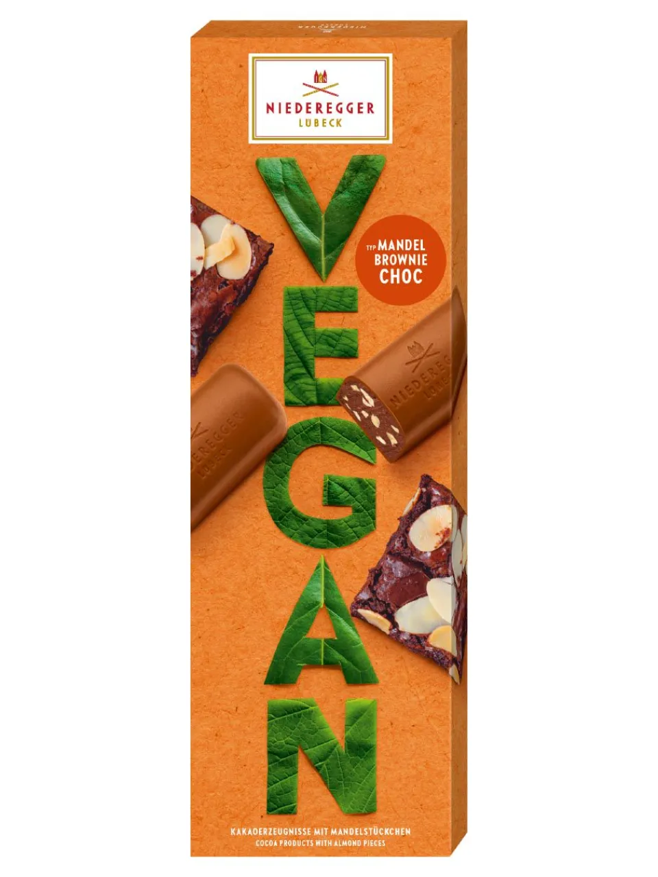Discount niederegger Vegan Chocolate Almond Brownie, 100g