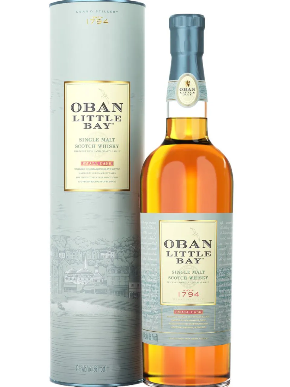 Clearance oban Little Bay 43% 1L GP