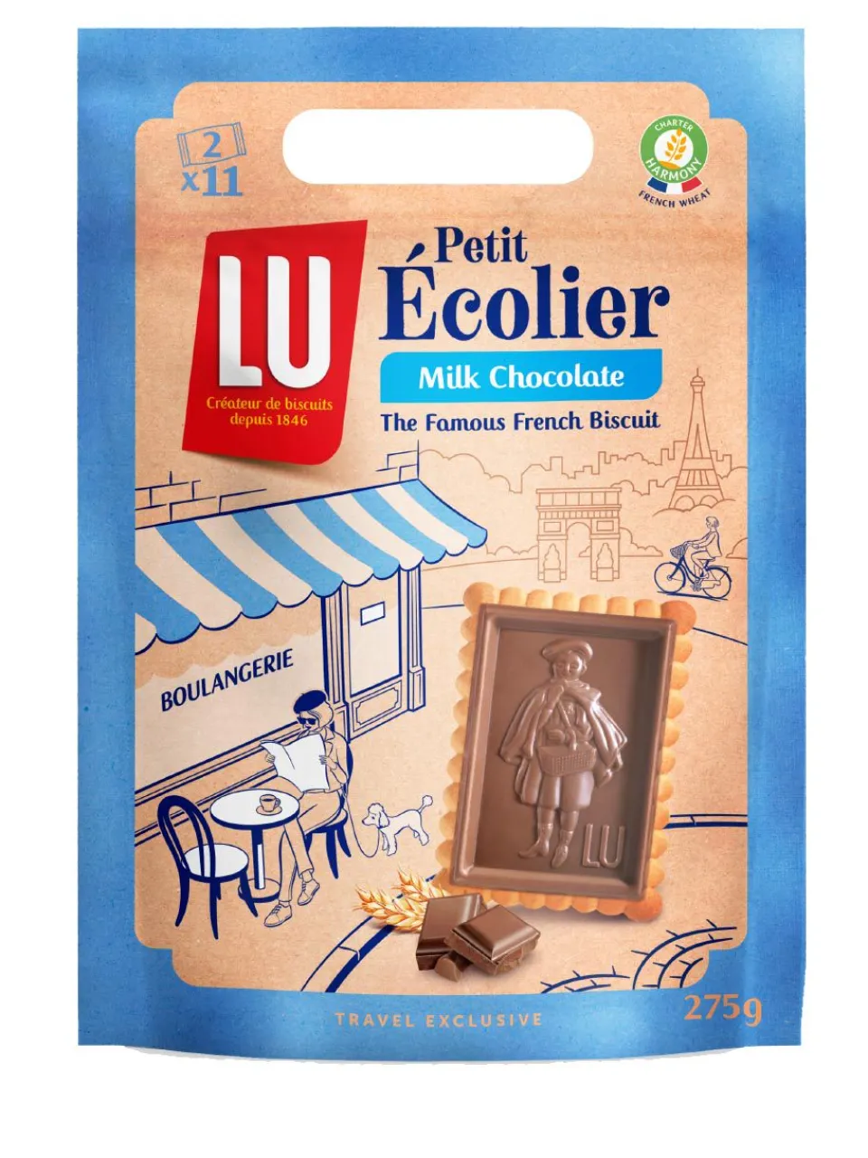 Outlet lu Petite Ecolier Milk 275G