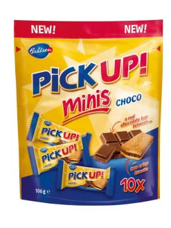Online pick-up Pick Up Minis Choco Pouch 10pc 106g