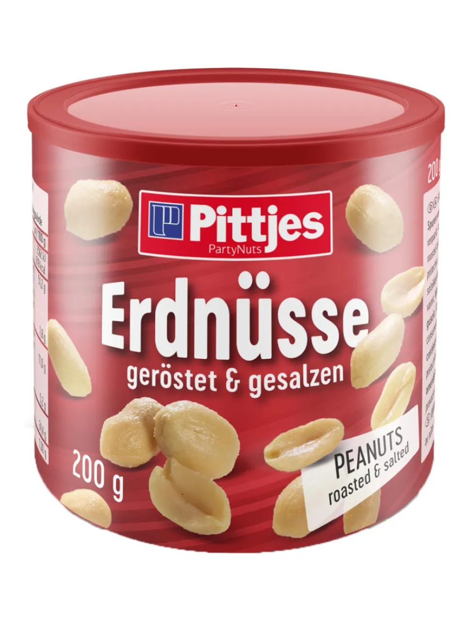 Outlet pittjes Peanuts Salt Tin, 200g