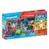 Clearance playmobil , my figures: fire rescue