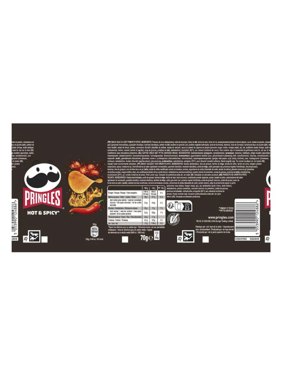 Sale pringles Hot & Spicy