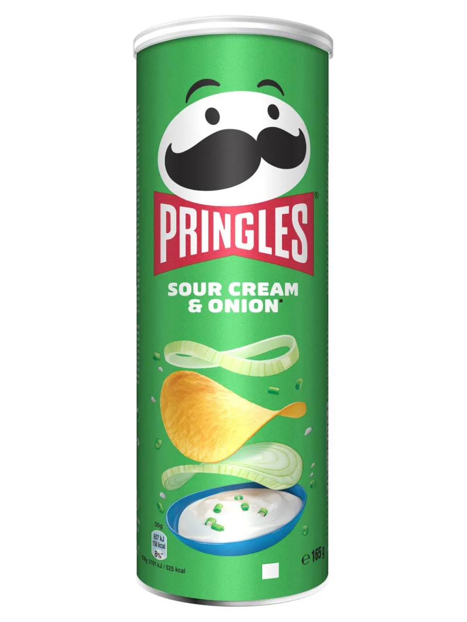 Online pringles Sour Cream & Onion 19x165g