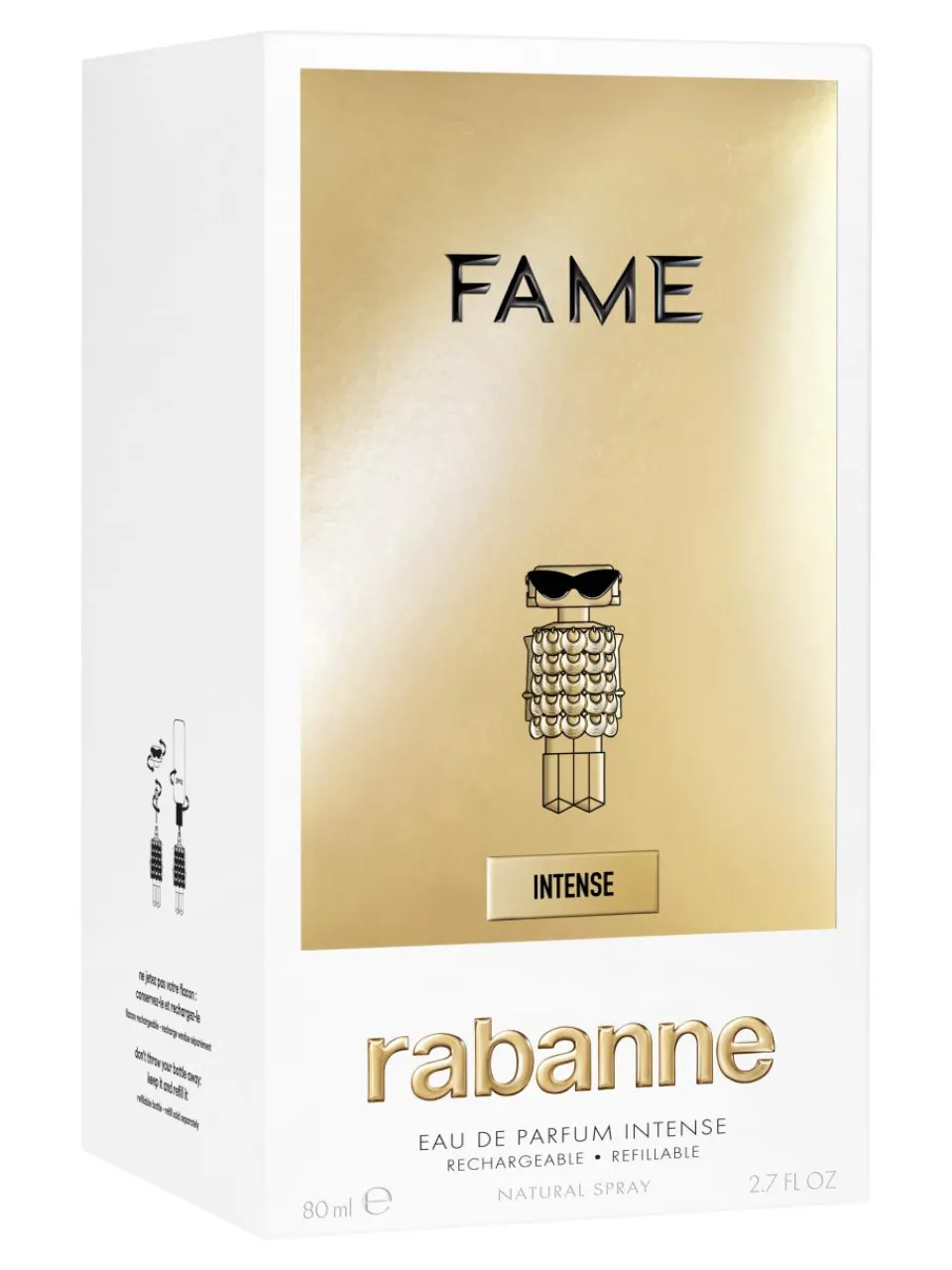 New paco-rabanne Rabanne Fame Intense Eau de Parfum Intense Refillable 80 ml