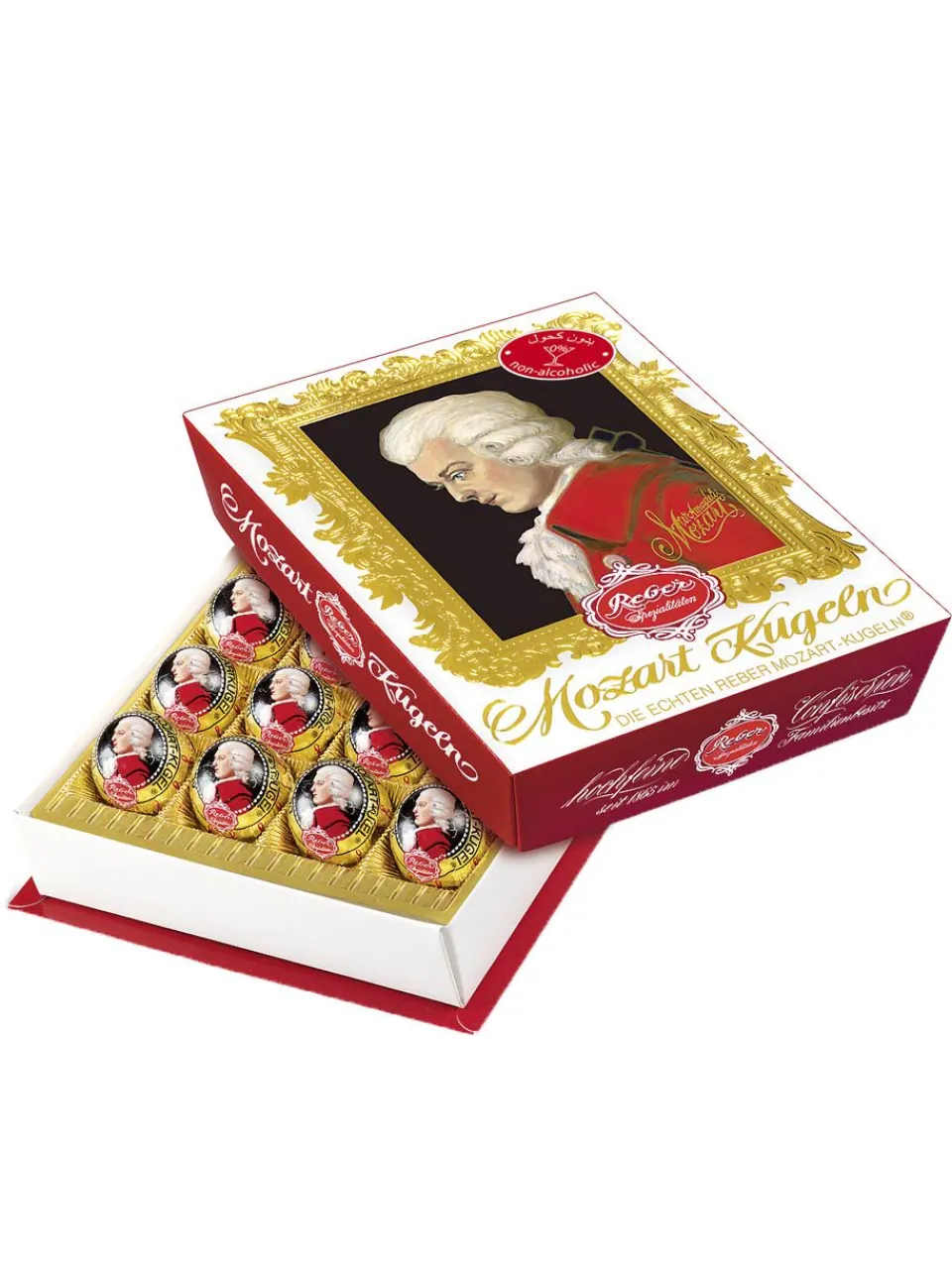 Sale reber 20 Genuine Mozart Kugeln alcoholfree 400g