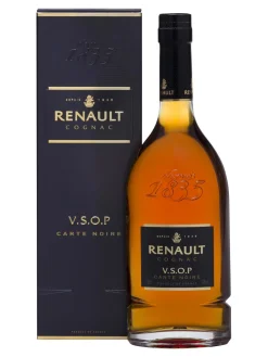 Discount renault Carte Noire VSOP Cognac 40% 1L gift pack