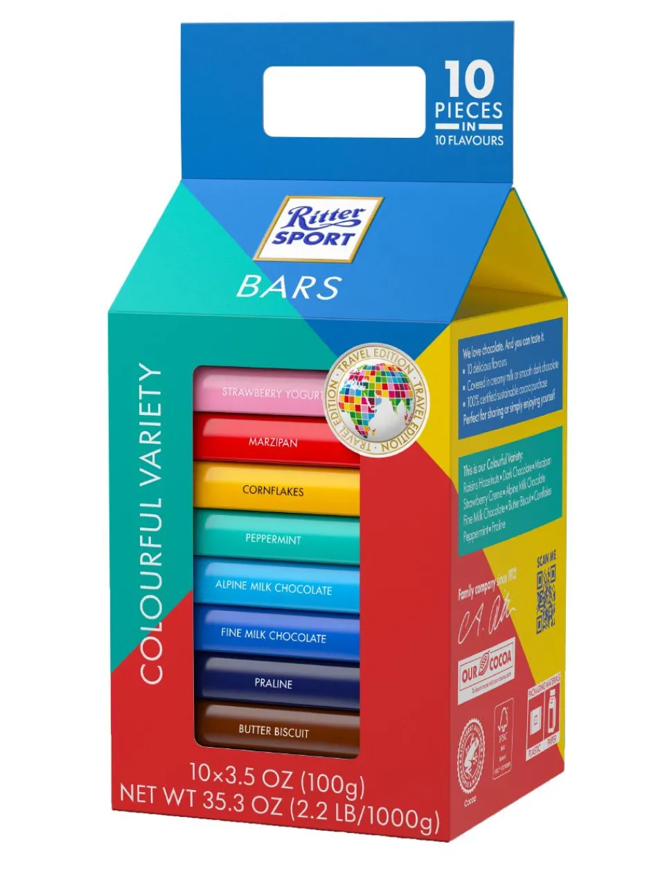 Sale ritter-sport Ritter Sport Tower Variety 1000g