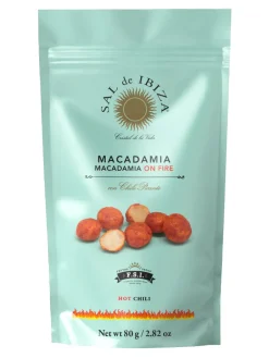 Sale sal-de-ibiza SAL de IBIZA "Macadamia Hot Chili", macadamia nuts in a spicy chili salt mixture,  80 g