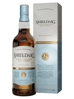 Outlet shieldaig American Oak Reserve Highland Single Malt Scotch Whisky 40% 1L gift pack