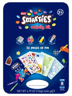 Hot smarties Activity Kit Tin 136g