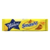 Sale smash ! milk chocolate tablet with pieces of salty and crunchy maize snacks