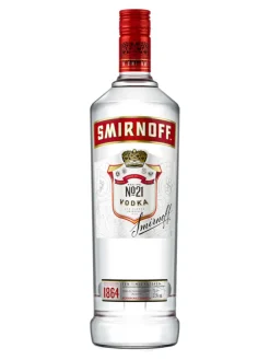 New smirnoff Red Label Vodka 37.5% 1L